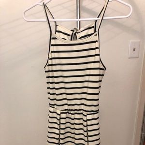 striped romper